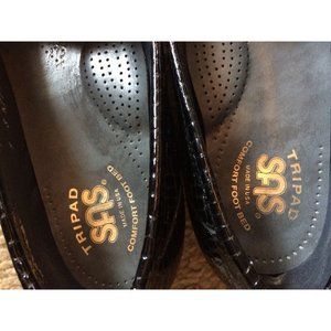 SAS Loafers Women TRIPAD Penny Loafers shoes Black Size 9 Casual Pre-owned